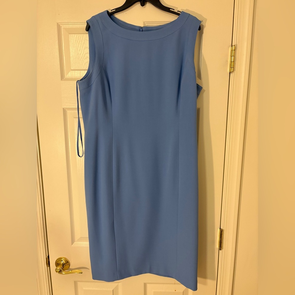 Pale Blue Sleeveless Dress